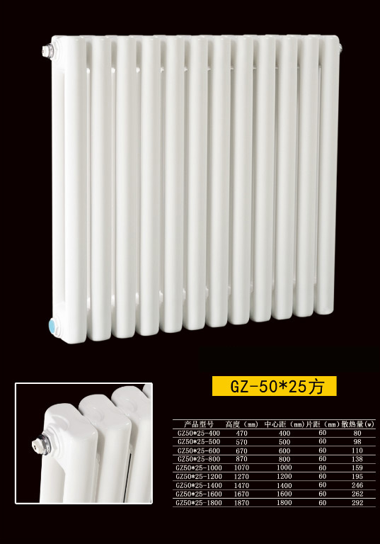 钢制散热器50X25方